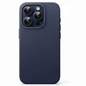 TechPlus silicone case for iPhone 15 Pro Max in black, blue, and red, showcasing a soft, protective cover with a smooth finish.