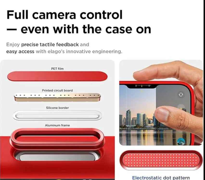 TechPlus silicone case for iPhone 16 Pro Max in black, blue, and red, showing a soft protective cover with a smooth finish.