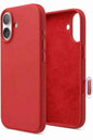 Black TechPlus silicone case for iPhone 17, soft protective cover with smooth texture and precise cutouts for easy access.