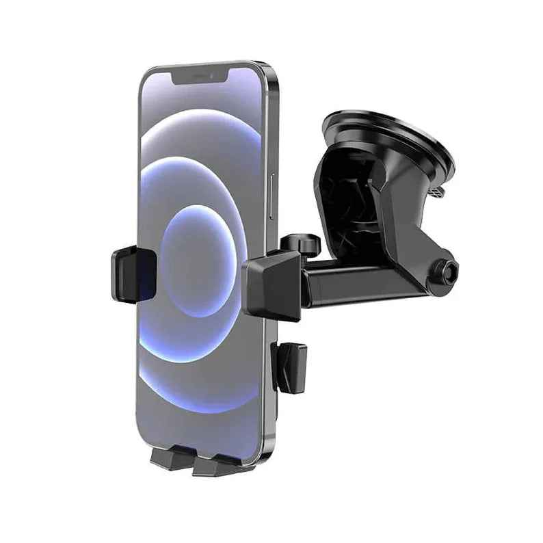 Techplus Hoco CA83 car phone holder for 4.5–7 inch devices with strong clamp for dashboard or windshield mounting.