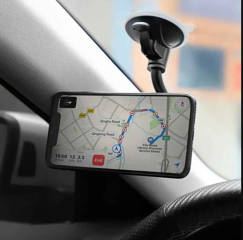 Techplus Hoco Premium Windshield Magnetic Holder for hands-free phone mounting on car windshield.