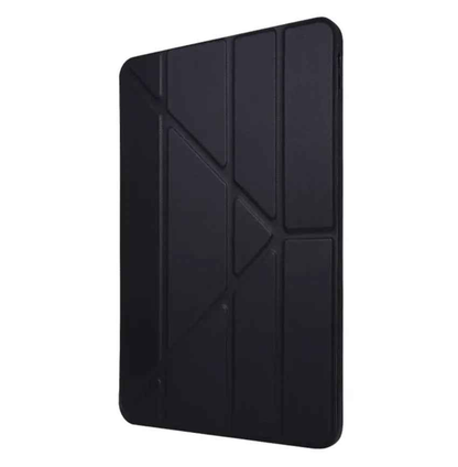 Techplus iPad 5th Gen 9.7-inch ultra slim smart case with trifold design, providing protective cover and stand functionality.