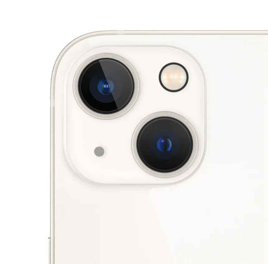 TechPlus iPhone 13 Mini rear back camera glass replacement lens cover showing the new clear camera lens protection part.