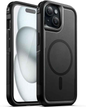 Techplus iPhone 14 Plus MagSafe case with rugged shockproof heavy-duty design, offering durable protection for the smartphone.