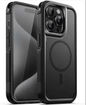 Techplus iPhone 15 Pro MagSafe case with rugged shockproof and heavy-duty design, providing durable protection for the device.