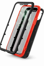 Techplus iPhone X 360-degree case with 3-piece full body protection cover showing the sleek, durable design and precise cutouts.