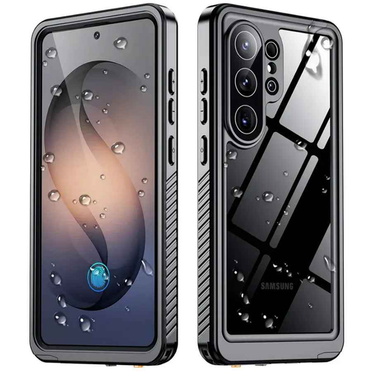 Techplus Redpepper waterproof case for Samsung S26 Ultra, showing clear protective design and secure sealing for device protection.