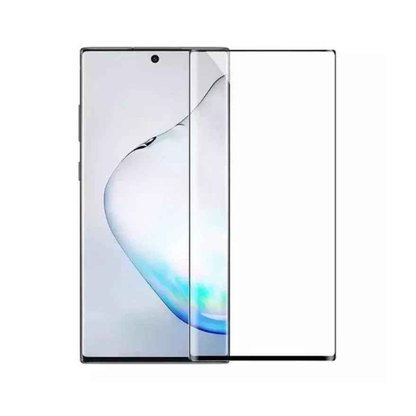 Samsung Galaxy Note 20 tempered glass screen protector by TechPlus, showing a clear, protective overlay on the phone screen.