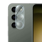 Samsung Galaxy S24 Plus rear back camera glass replacement lens cover by TechPlus, showing the new camera lens cover.