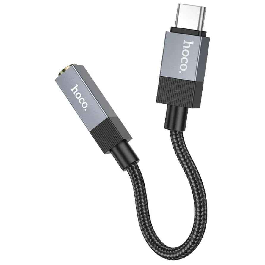 Techplus UPA32C Type C to 3.5mm audio adapter for devices with USB-C ports, featuring compact design and high-quality sound.
