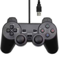Techplus USB wired gaming controller for PC and laptop with ergonomic design and standard gamepad buttons for Windows gaming.