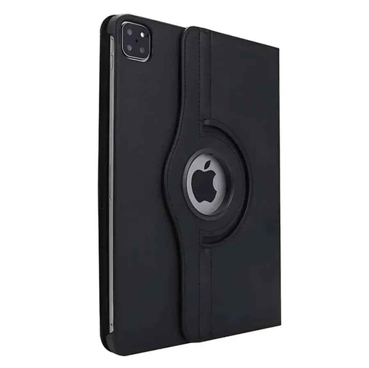 Techplus iPad Pro 13" 2024 360° rotating smart case with flip stand, protective cover for handheld device accessories.