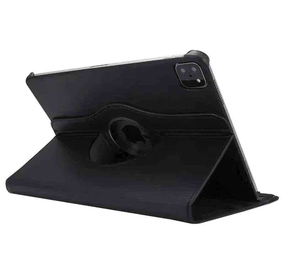 TechPlus iPad Pro 13" 2024 360° rotating smart case with flip stand, protective cover for handheld device accessories.