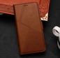 Black iPhone 13 Pro Max flip wallet case by TechPlus with cowhide dot pattern, provides protection and style for mobile phones.