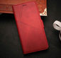 Techplus black iPhone 15 Pro flip wallet case with cowhide dot pattern, durable mobile phone case for stylish protection.