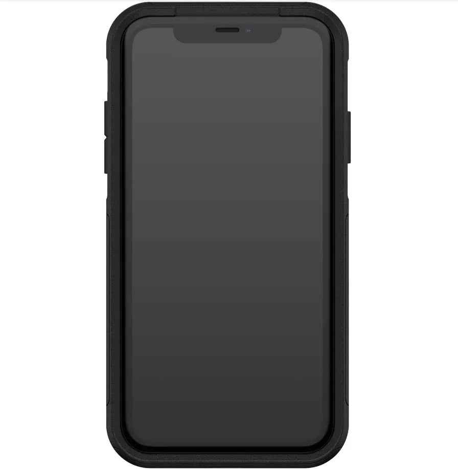Techplus iPhone 12 Pro Max dual layer armor hard case showing rugged design and precise cutouts for buttons and camera protection.