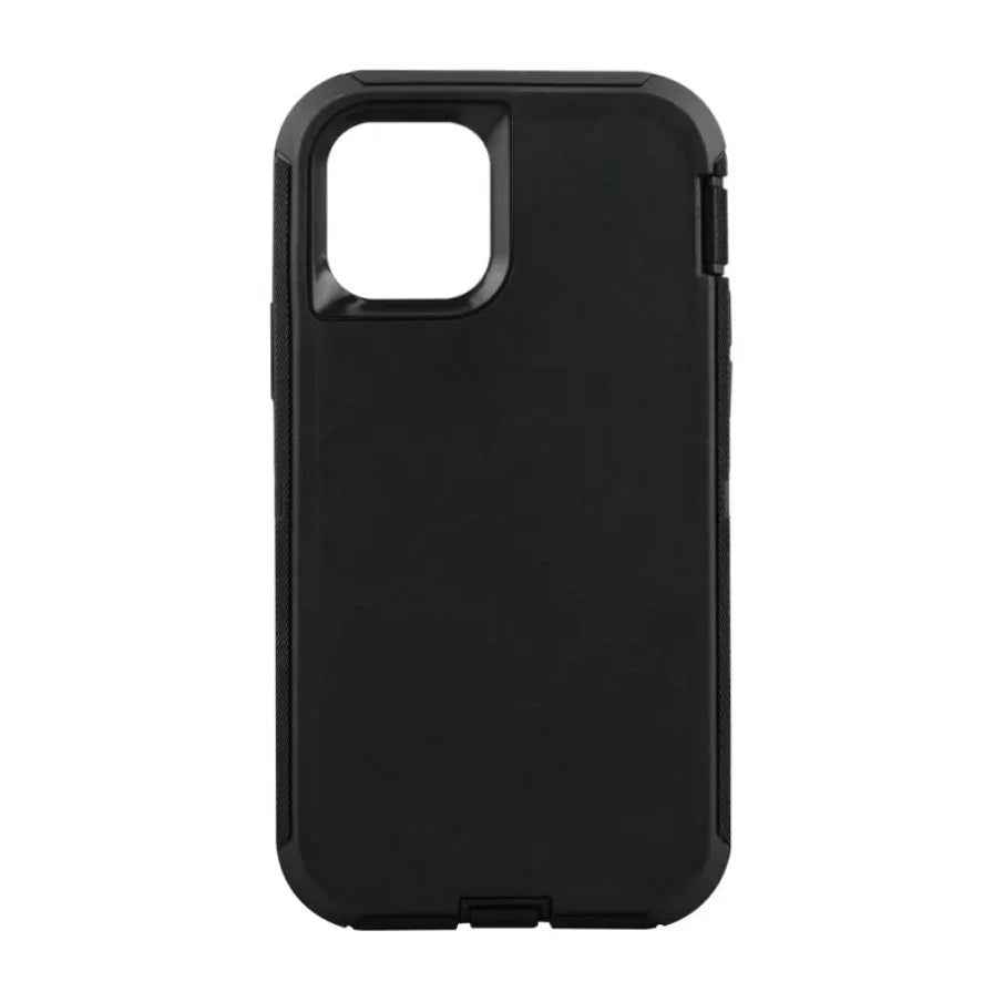 Techplus iPhone 15 Plus heavy-duty shockproof mobile phone case showing rugged design and protection features.
