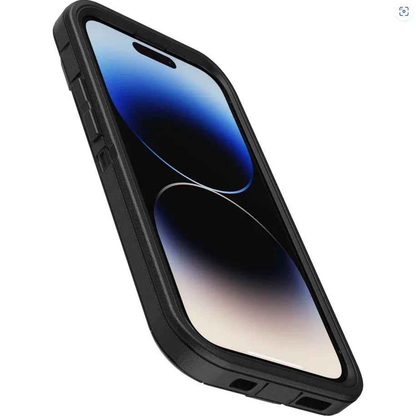 Techplus iPhone 15 Pro Max heavy-duty shockproof mobile phone case showing rugged design and secure grip.