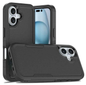 Techplus iPhone 16 dual layer armor hard case showing rugged design and textured surface for durable mobile phone protection.