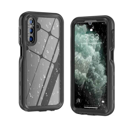 Techplus Samsung Galaxy A16 5G waterproof mobile phone case in red pepper color, full protection design.