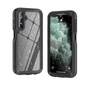 Techplus Samsung Galaxy A16 5G waterproof mobile phone case in red pepper color, full protection design.