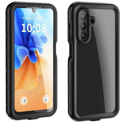 Techplus Samsung Galaxy A26 5G waterproof mobile phone case in red pepper color with full protection and rugged design.