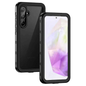 Techplus Samsung Galaxy A35 5G waterproof case in red pepper color, full protection mobile phone case with rugged design.