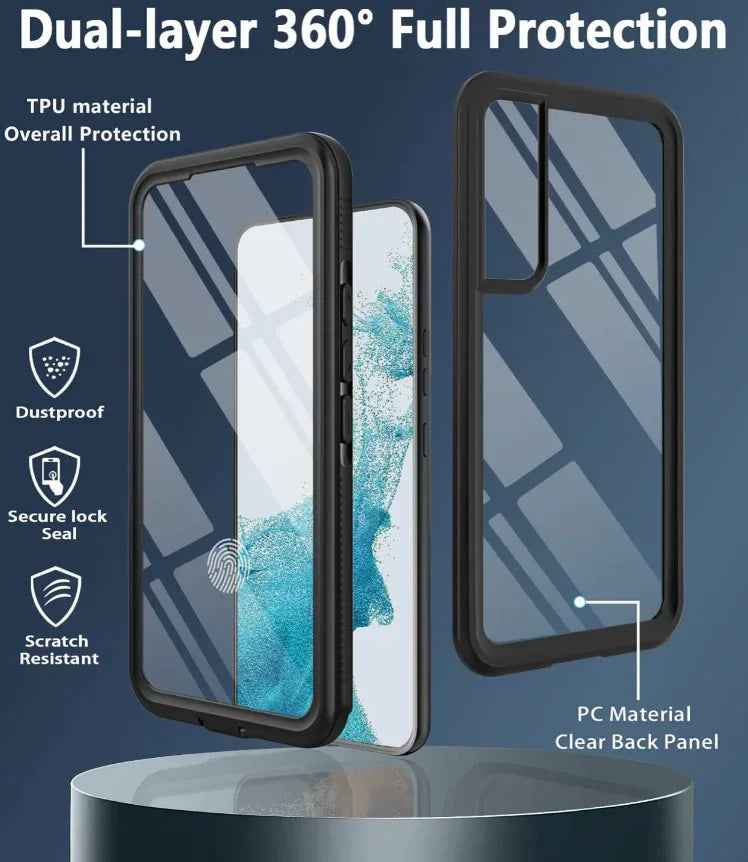 Genuine RedPepper Samsung Galaxy S25 waterproof shockproof full cover mobile phone case by techplus.