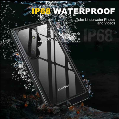 Techplus Redpepper waterproof case for Samsung S23 Ultra offers full protection with durable mobile phone case design.