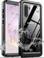 Techplus waterproof and shockproof phone case for Samsung Galaxy Note 10, protecting the device from water and impact.