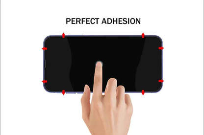 Techplus iPhone 15 Pro privacy tempered glass screen protector with 9H anti-spy coating and scratch-resistant surface.