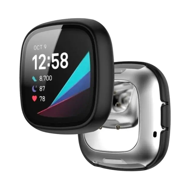 Tempered Glass Case for the Fitbit Sense Habicare