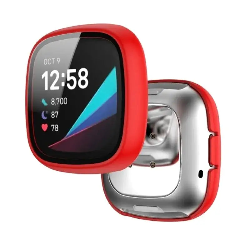 Tempered Glass Case for the Fitbit Sense Habicare