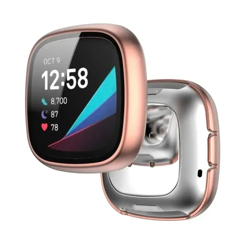 Tempered Glass Case for the Fitbit Sense Habicare