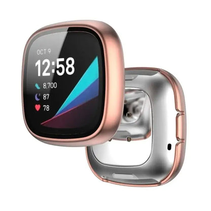 Tempered Glass Case for the Fitbit Sense Habicare