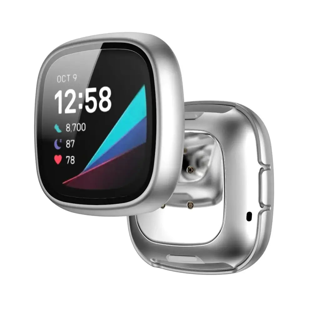 Tempered Glass Case for the Fitbit Sense Habicare