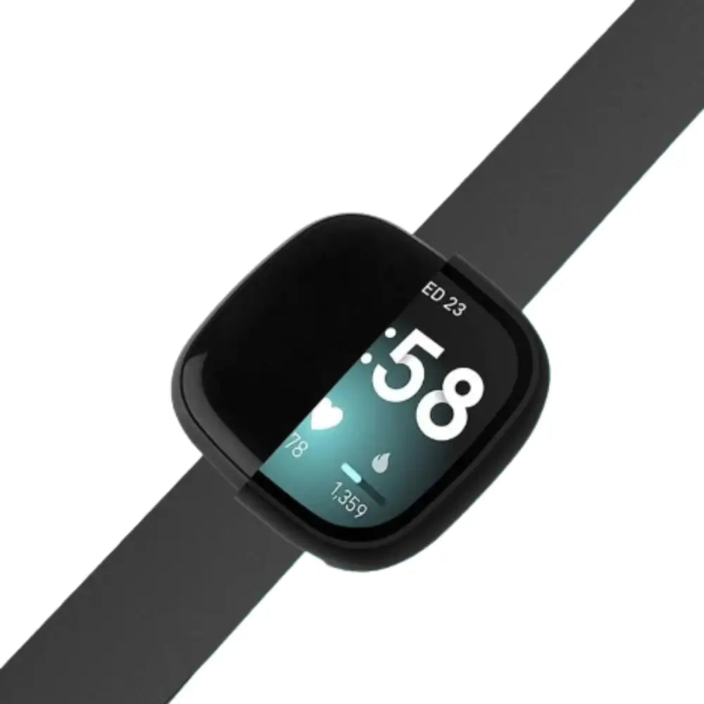 Tempered Glass Case for the Fitbit Sense Habicare
