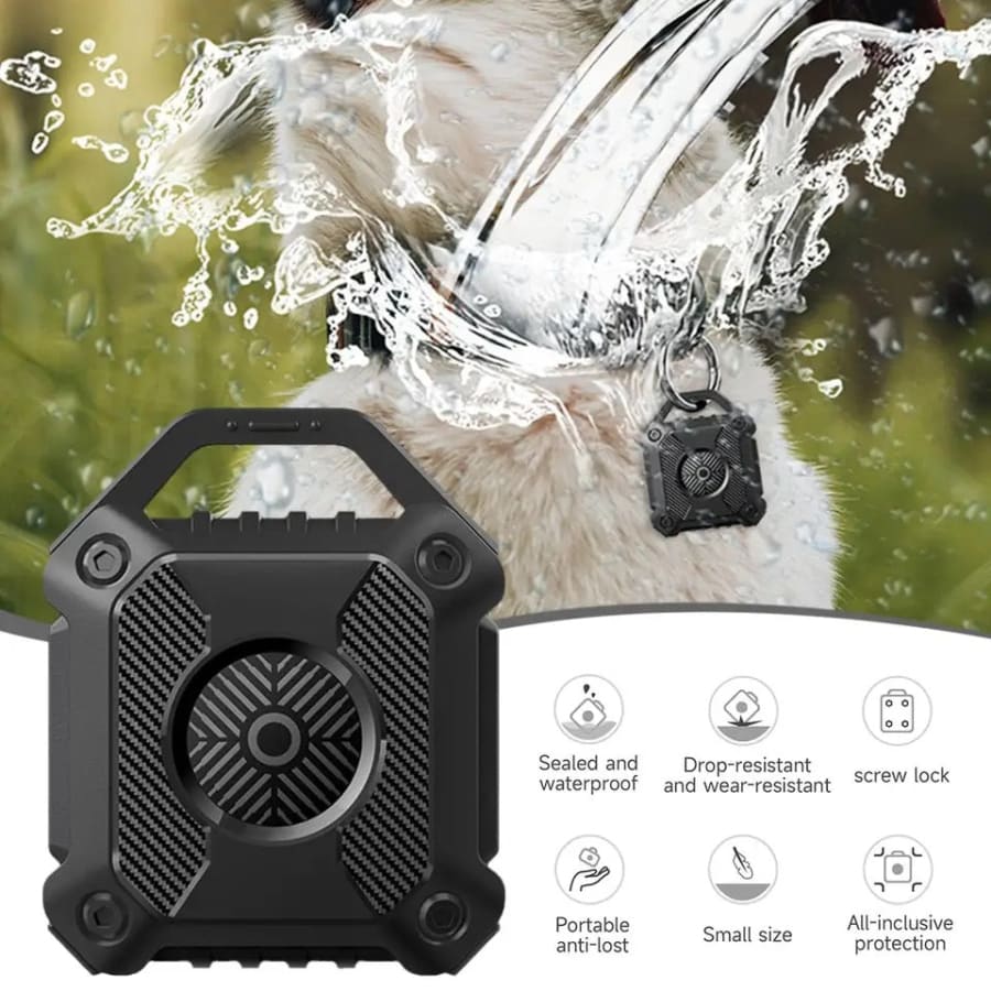 Waterproof Apple Air Tag holder by That Watch Shop featuring a sleek, durable design for secure tracking and protection.