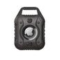 Red rugged Apple AirTag holder by That Watch Shop, designed to securely attach to keys or bags, available in six colors.