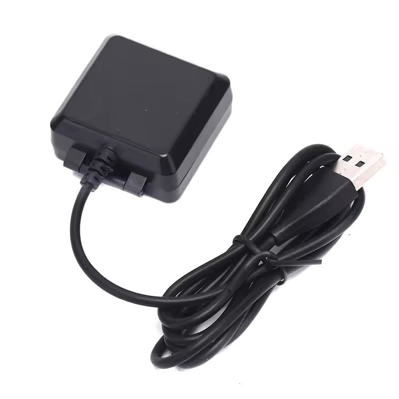 Black Fitbit Blaze charger compatible with Fitbit Blaze smartwatch, designed for easy charging and secure connection.