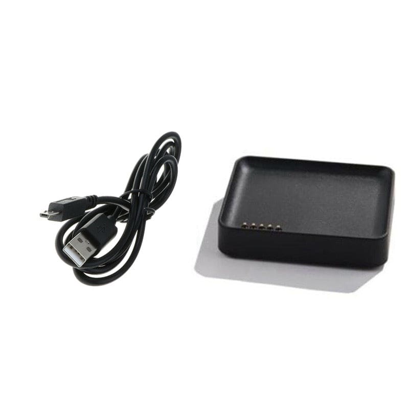 Black 1m USB-C to Micro USB charger cable for LG W100 SmartWatch, compatible with LG smartwatches, by That Watch Shop.