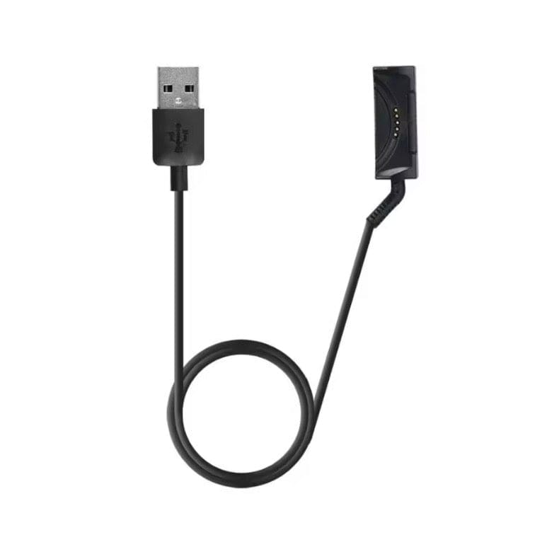 Black LG W200 smartwatch charger cable, 1m USB-C to Micro USB, compatible with LG SmartWatch W200, from That Watch Shop.