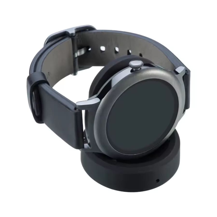 Black 1m LG SmartWatch W270 charger cable with USB-C to Micro USB for That Watch Shop smartwatch charging.