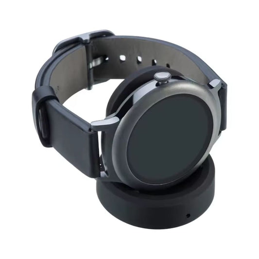 Black 1m LG SmartWatch W270 charger cable with USB-C to Micro USB for That Watch Shop smartwatch charging.