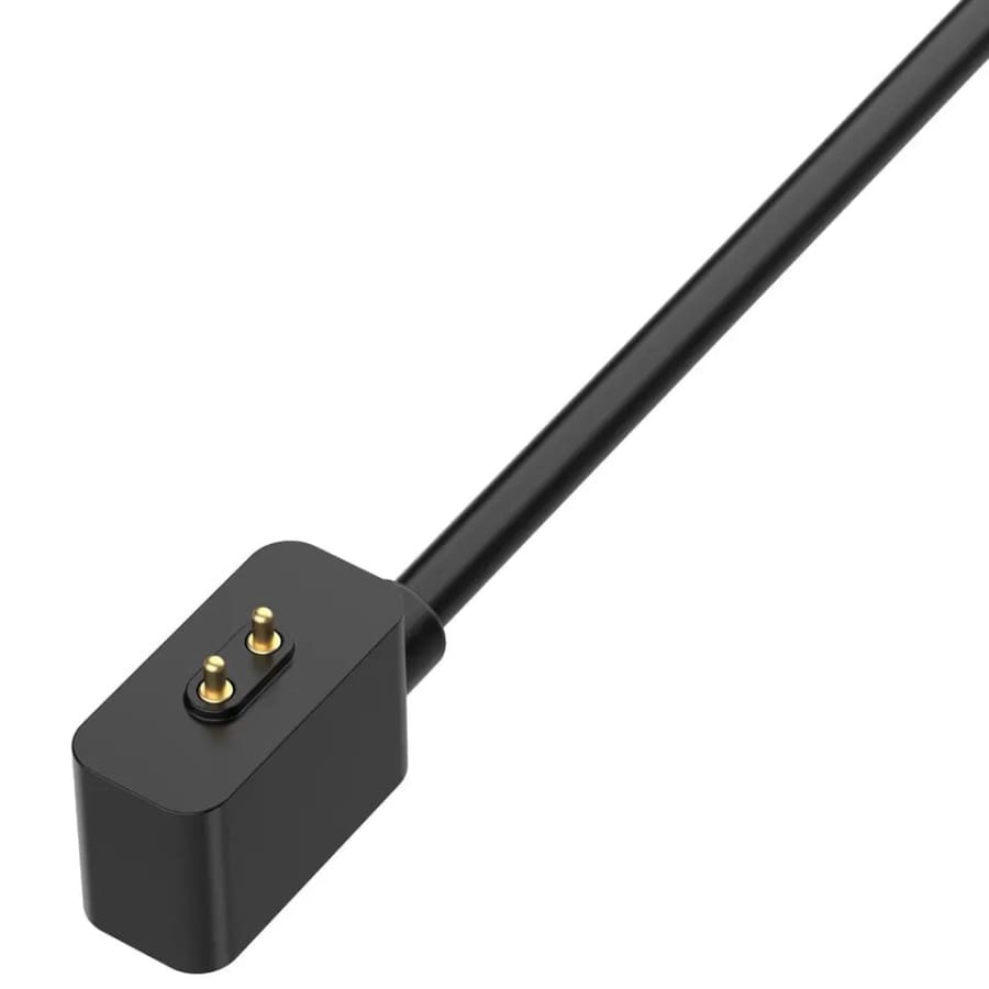 Black Redmi Watch Charger compatible with Watch 3 Active, Watch 4, and Band 2 from That Watch Shop, designed for easy charging.
