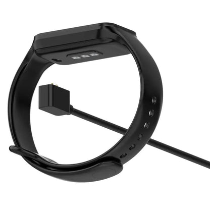 Black Redmi Watch Charger compatible with Watch 3 Active, Watch 4, and Band 2, designed by That Watch Shop for easy charging.