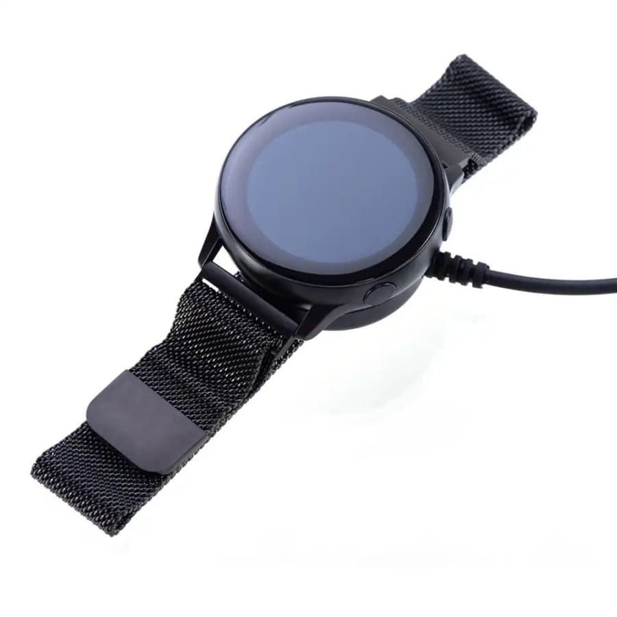 Wireless charger for Samsung Galaxy Watch by That Watch Shop, Type C wireless charging pad with sleek design and compact form.