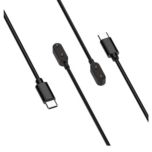 White Type C charger for Huawei Watch, compact charging accessory from That Watch Shop with USB-C connection.