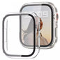 Clear protective case for Apple Watch Series 3 38mm, showing the slim, transparent design fitting snugly around the watch.
