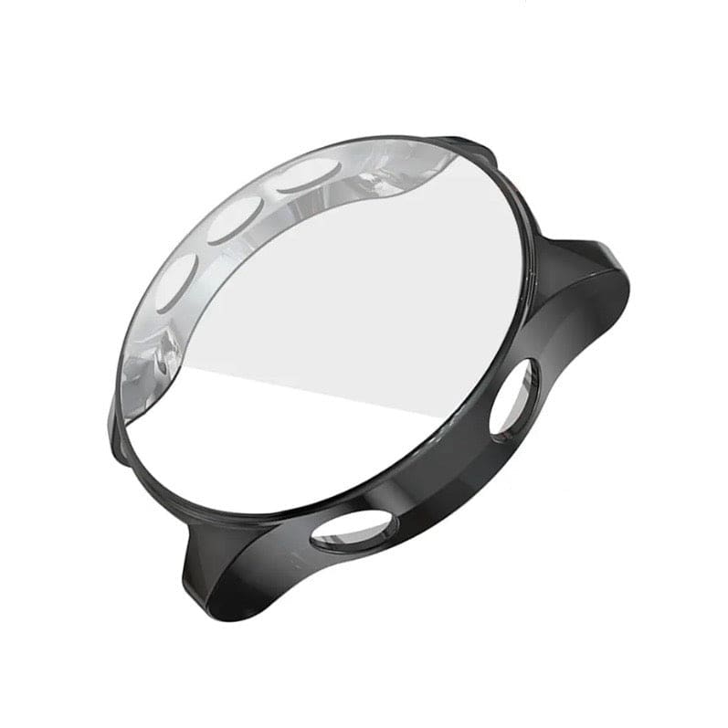 Black protective watch case for Garmin Forerunner 935 by That Watch Shop, designed to safeguard the smartwatch.